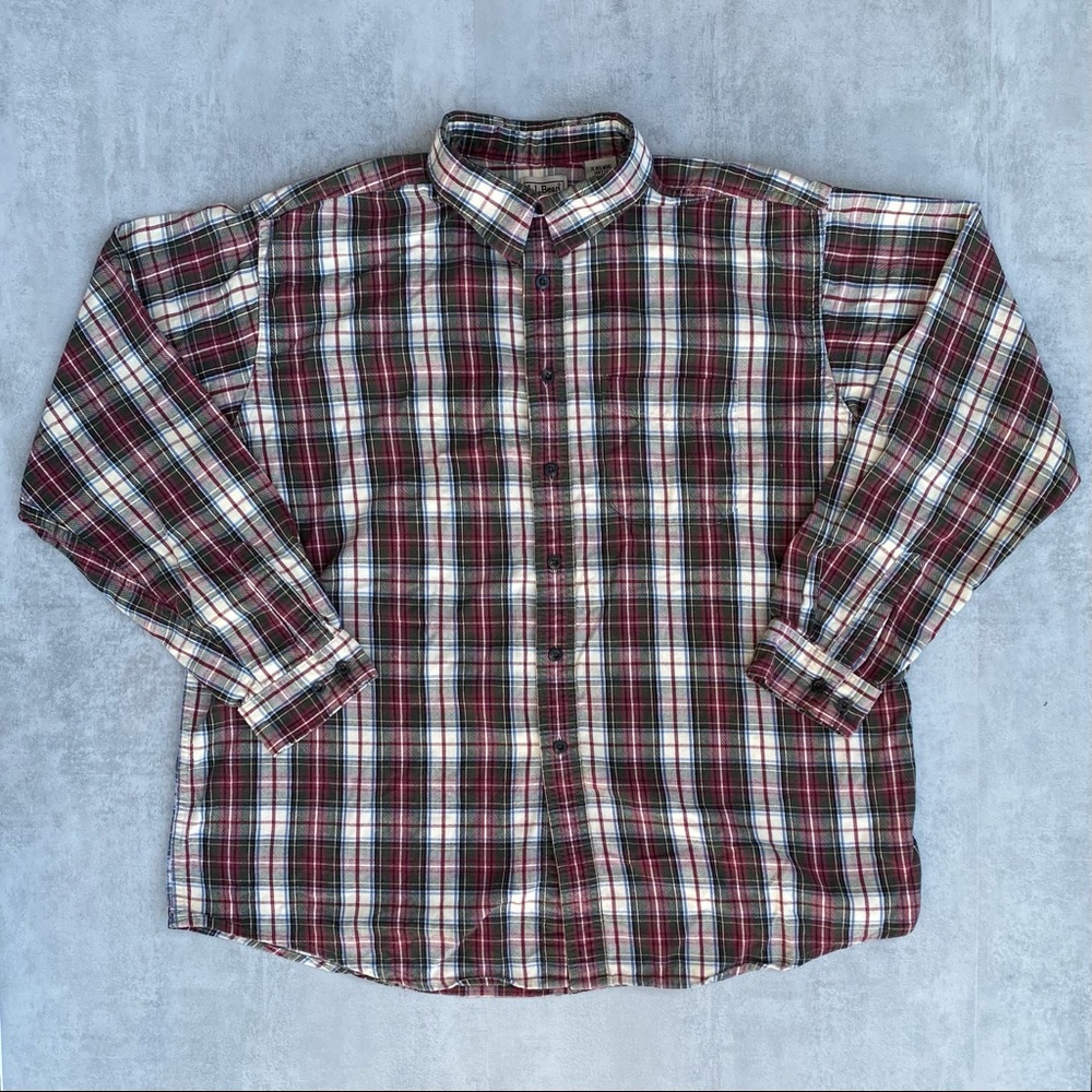 L.L Bean Button Up Flannel